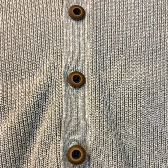 Express Men's 100% Cotton Cardigan Sweater XXL Grandpacore Cabincore Classic - Picture 3 of 5